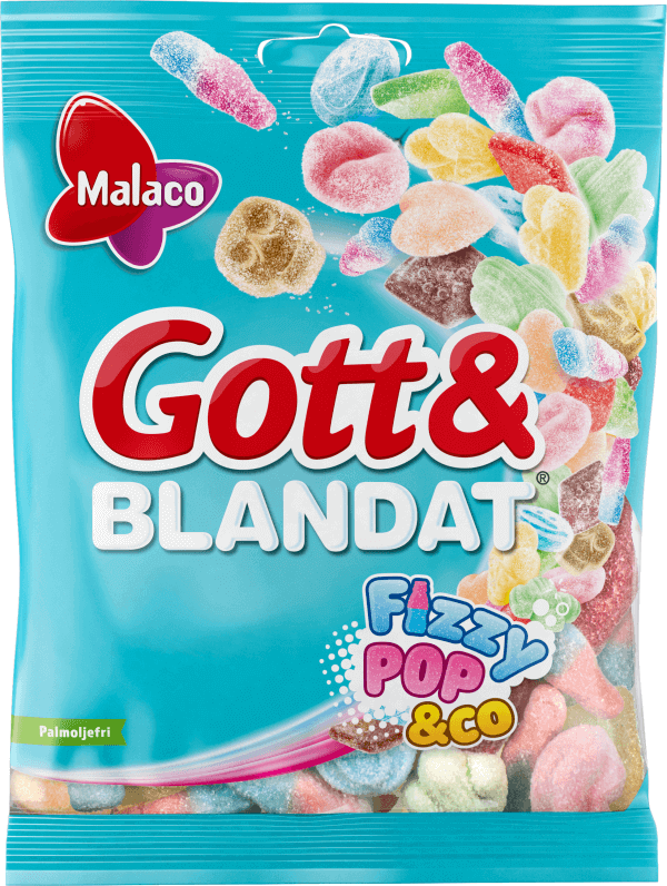 Gott & Blandat Fizzy 130g