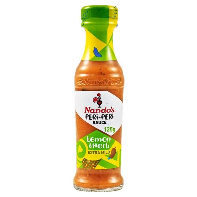 Läs mer om Nandos Lemon & Herb Peri Peri Sauce 125g