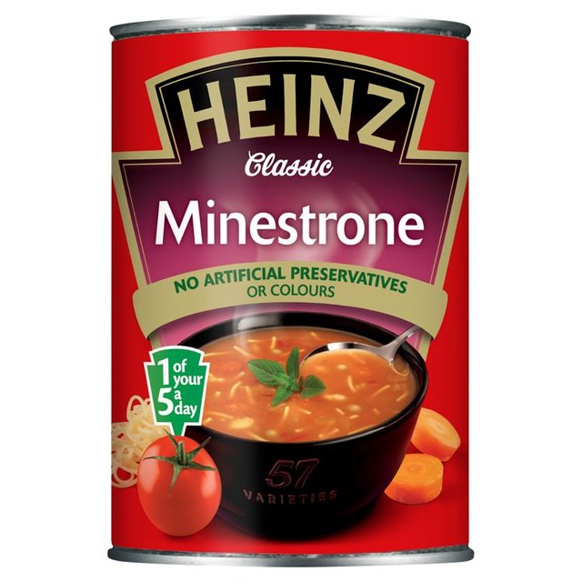 Läs mer om Heinz Classic Minestrone 400g