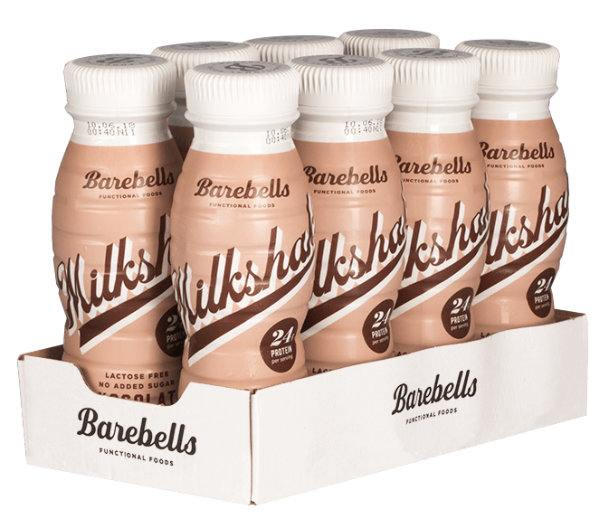 Läs mer om Barebells Shake Chocolate 330ml x 8st