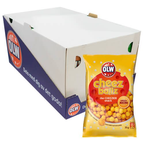 OLW Cheez Ballz 35g x 20st