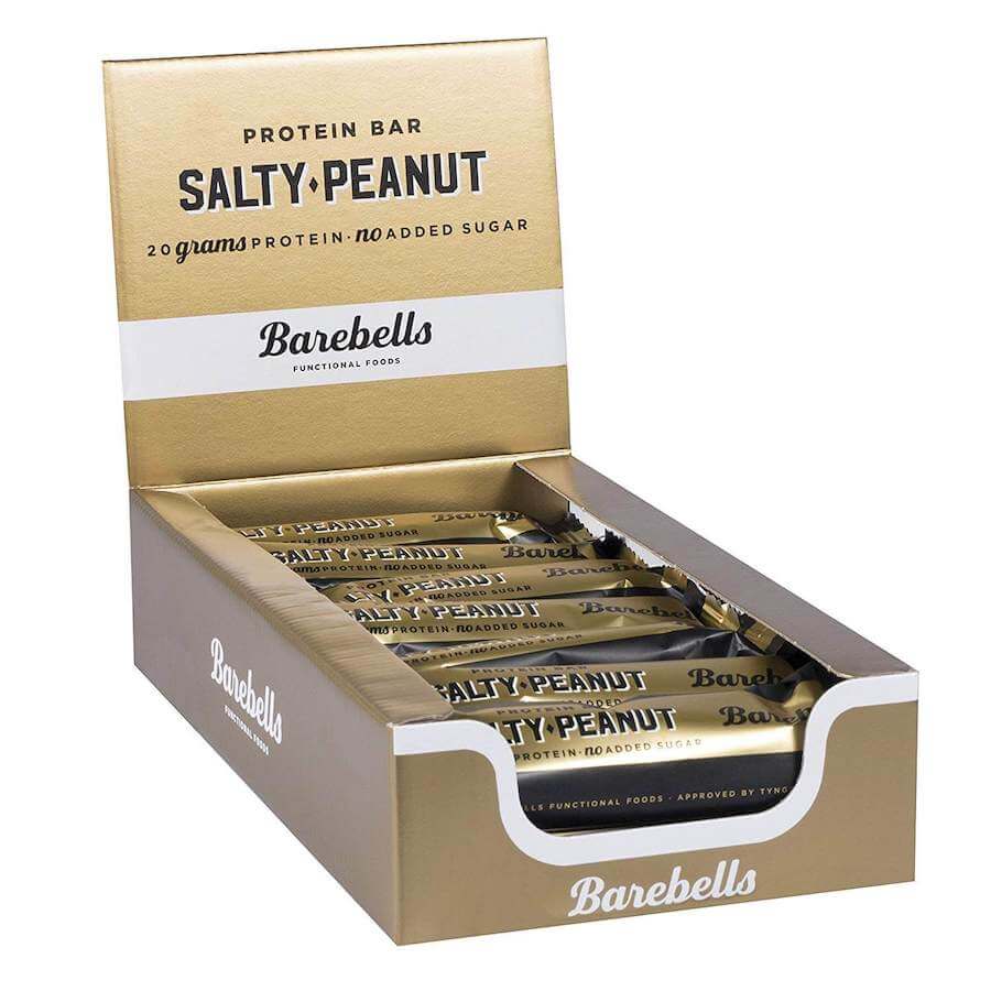 Läs mer om Barebells Protein Bar - Salty Peanut 55g x 12st