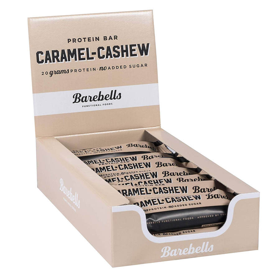 Läs mer om Barebells Protein Bar - Caramel & Cashew 55g x 12st