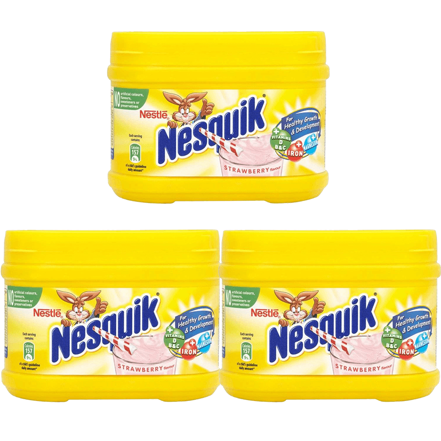 Läs mer om Nesquik Jordgubb 300g x 3st