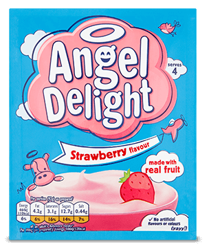 Angel Delight Strawberry Flavour Dessert 59g