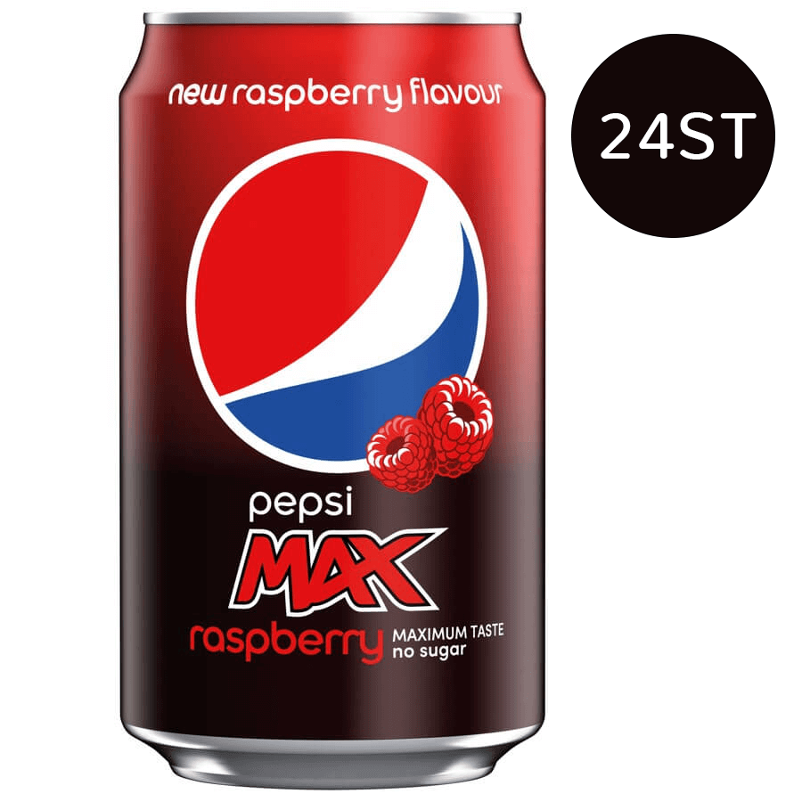 Pepsi Max Raspberry 33cl x 24st