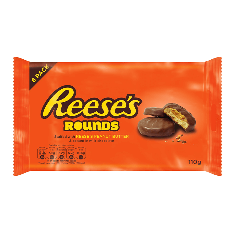 Läs mer om Reeses Peanut Butter Rounds 96g