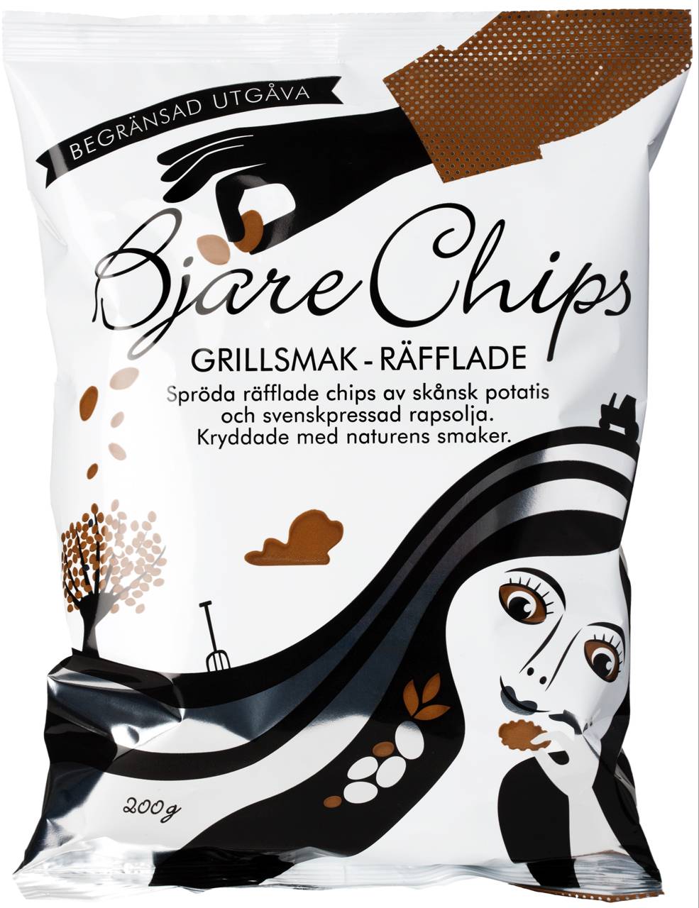 Läs mer om Bjäre Chips Grillsmak 200g