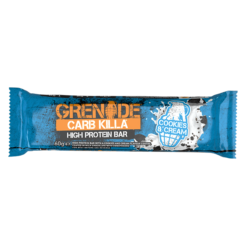 Läs mer om Grenade Carb Killa Protein Bar - Cookies & Cream 60g