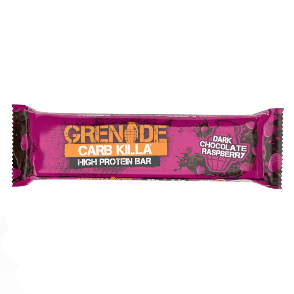 Läs mer om Grenade Protein Bar - Dark Chocolate Raspberry 60g