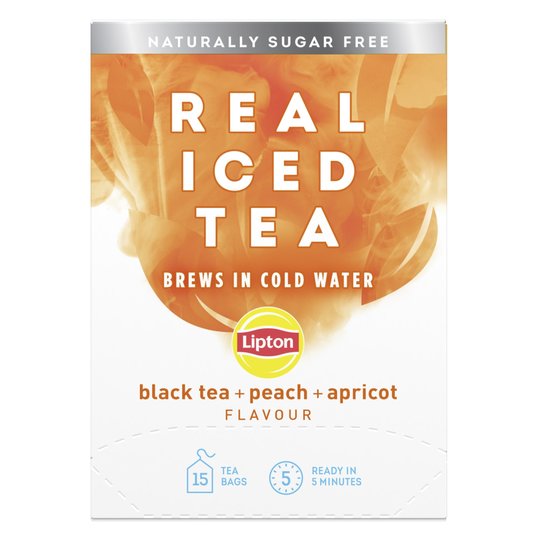 Lipton Real Iced Black Tea Peach & Apricot