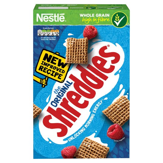 Läs mer om Nestle Original Shreddies Cereal 675g