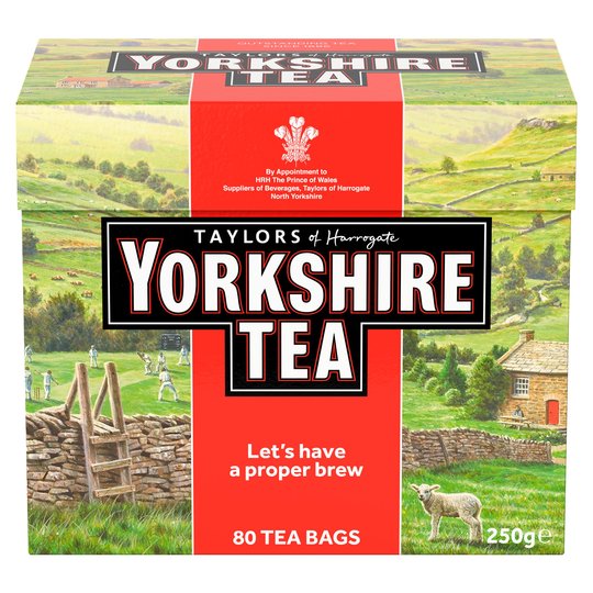 Läs mer om Yorkshire Tea 80 Tea Bags 250g