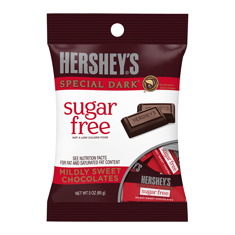 Bild av Hersheys Sugar Free Dark Chocolates 85g