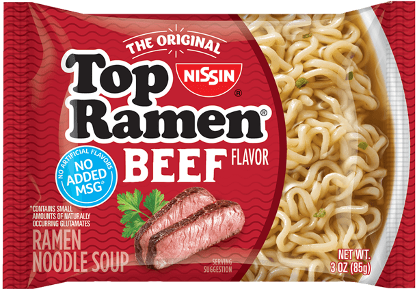 Nissin Top Ramen Beef 85g