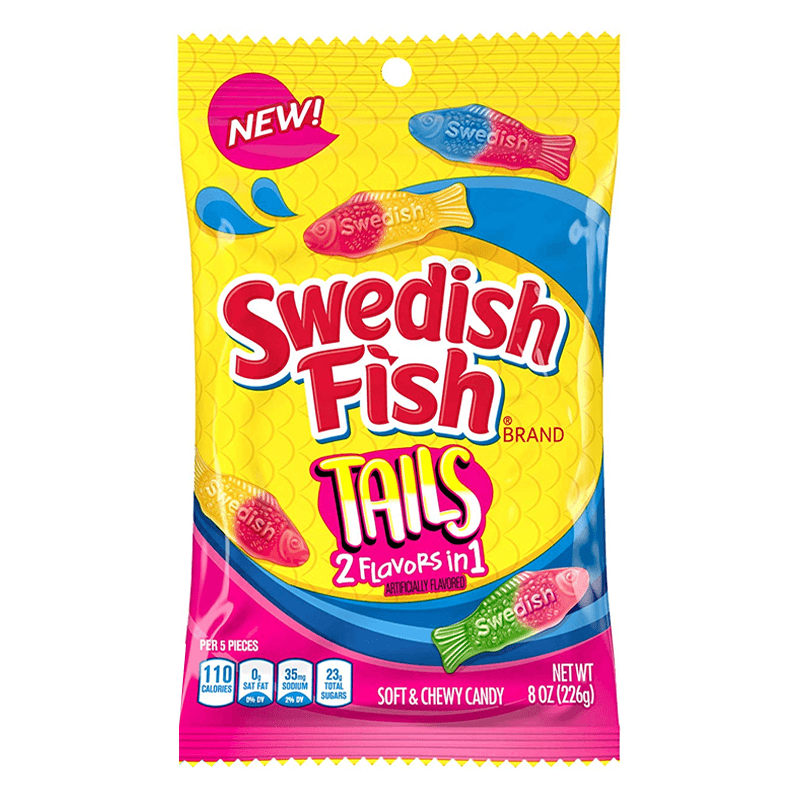 Swedish Fish Tails 226g