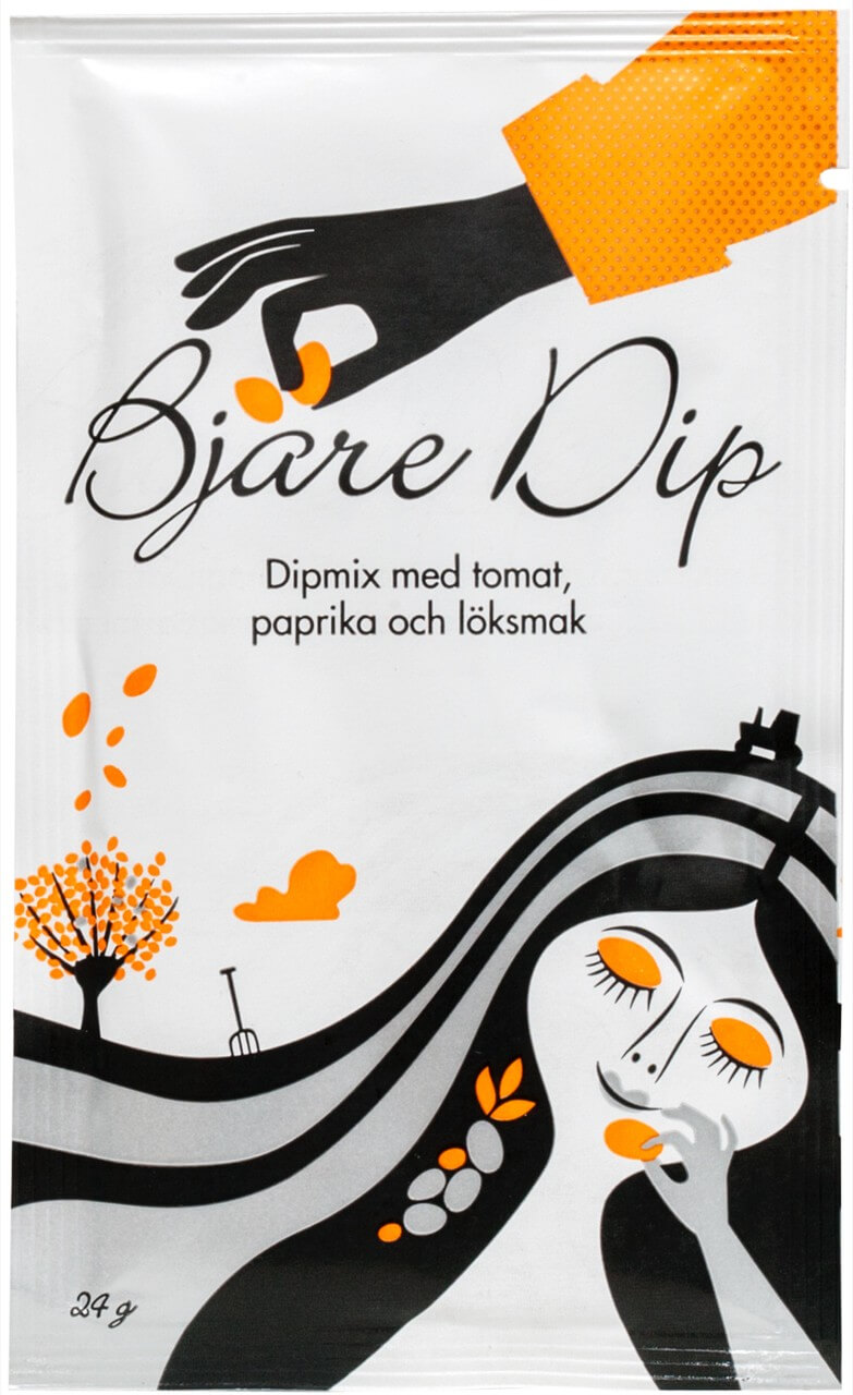 Läs mer om Bjäre Dip - Tomat-Paprika-Lök 24g