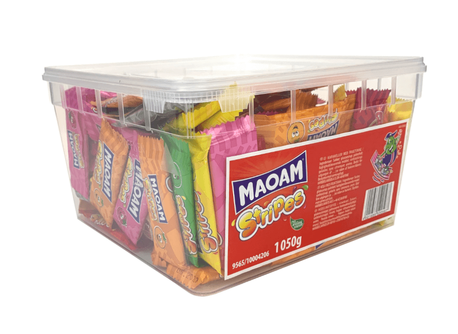 Läs mer om Haribo Maoam Mini Stripes 1.05kg