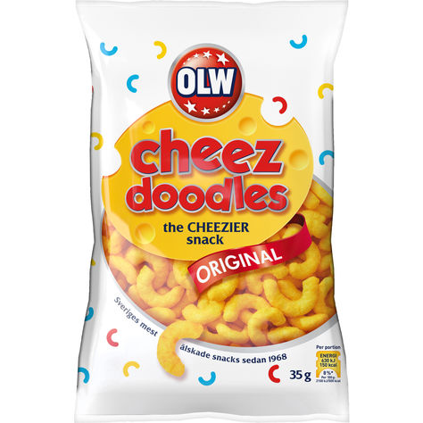 Läs mer om OLW Cheez Doodles 35g