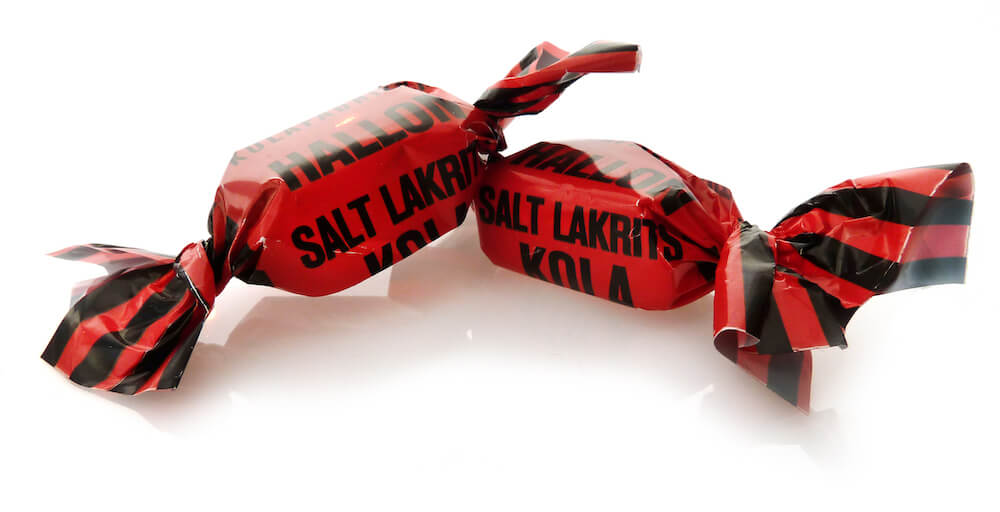 Hallon/Saltlakritskola 4kg