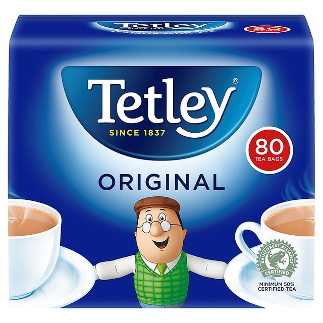Läs mer om Tetley Original Tea Bags 80-pack