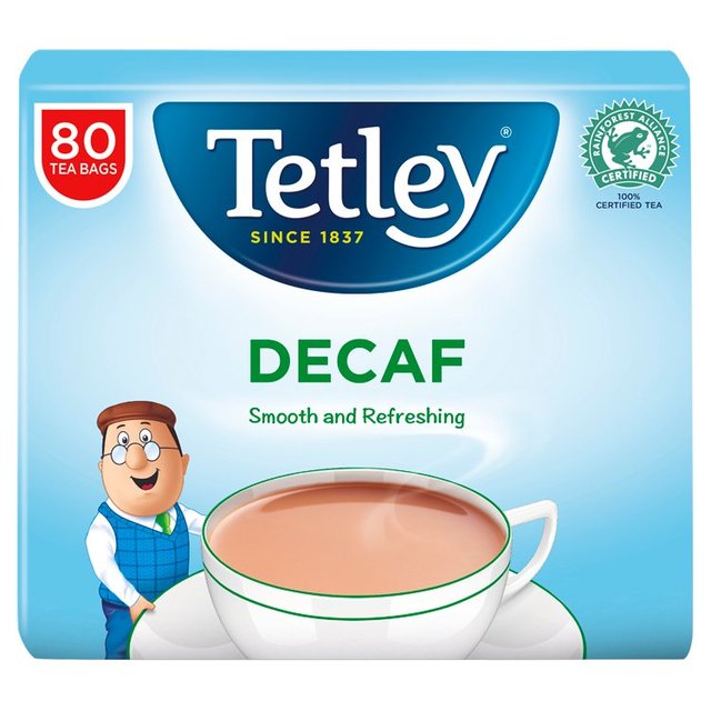 Läs mer om Tetley Original Decaf Tea Bags 80-Pack