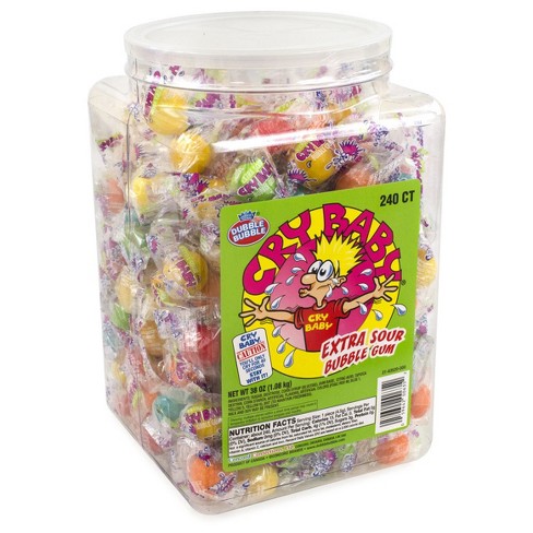 Cry Baby Sour Gum Tub 240st