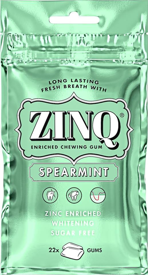 Läs mer om ZINQ Tuggummi Spearmint 31,5g