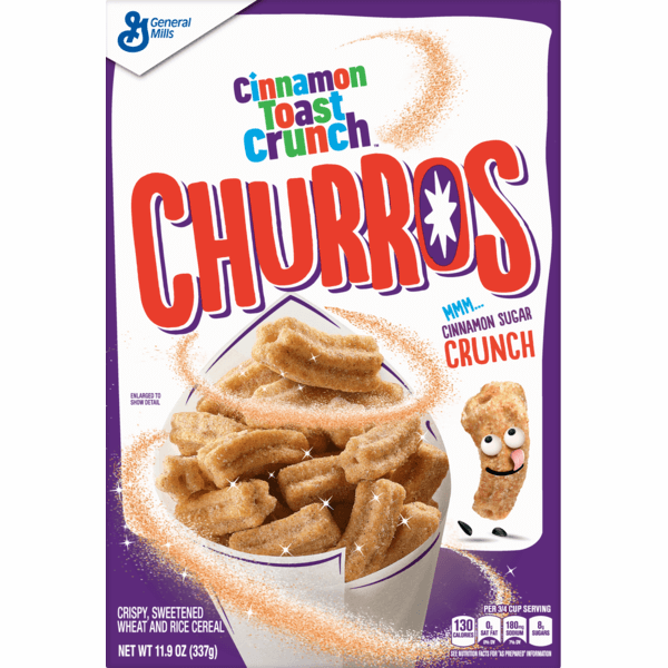 Läs mer om Cinnamon Toast Crunch Churros 337g
