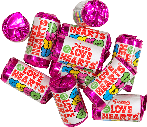 Läs mer om Swizzels Love Hearts 3kg