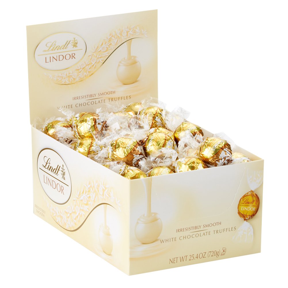 Läs mer om Lindor White Chocolate Truffle 60st