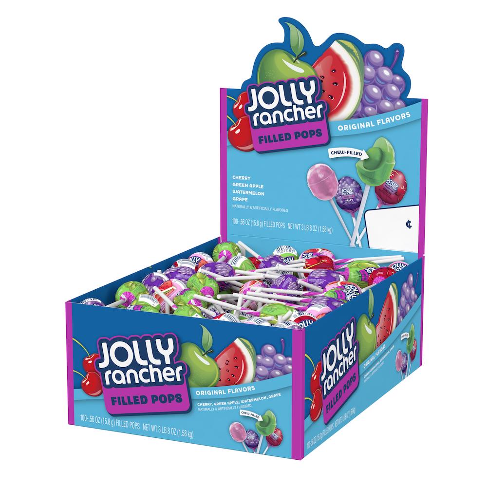 Läs mer om Jolly Rancher Filled Lollipops 100st