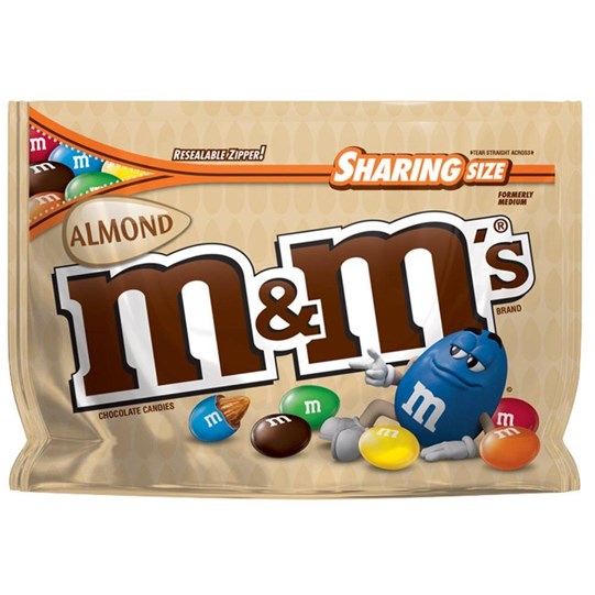 Läs mer om M&Ms Almond 264g