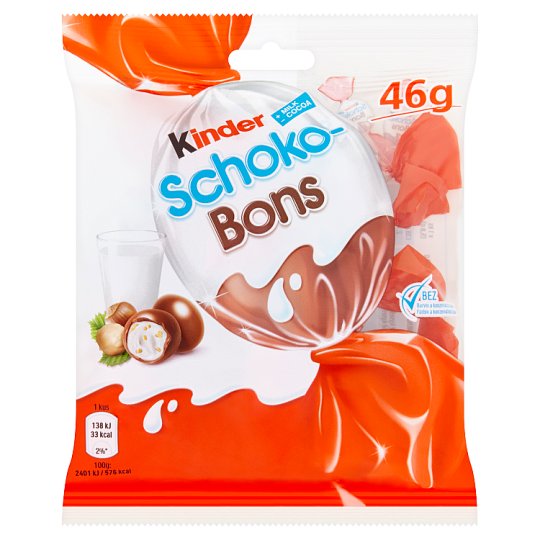 Läs mer om Kinder Schokobons 46g