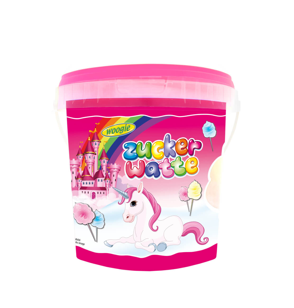 Läs mer om Unicorn Sockervadd Burk 50g