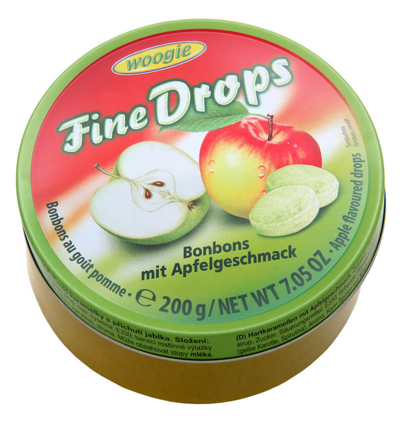 Woogie Fine Drops - Äpple 200g