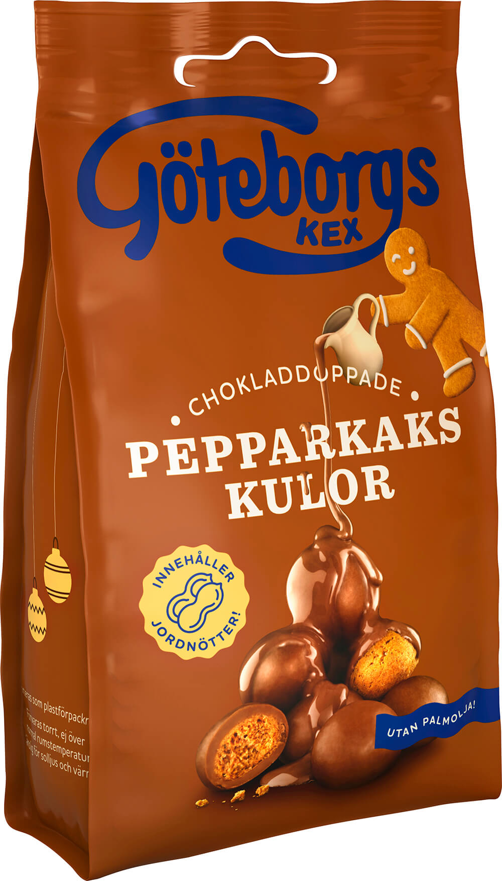 Göteborgs Kex Chokladdoppade Pepparkakskulor 120g