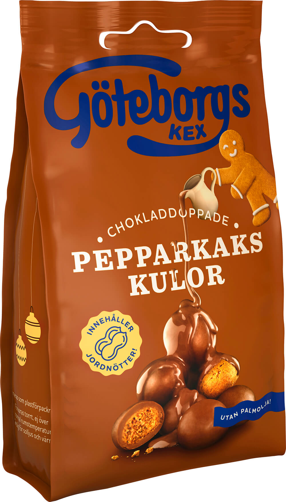 Göteborgs kex Pepparkakskulor Mjölkchoklad