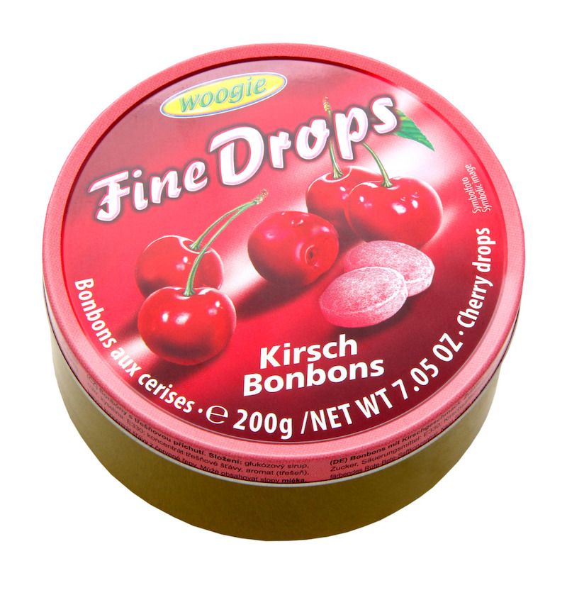 Läs mer om Woogie Fine Drops - Cherry 200g