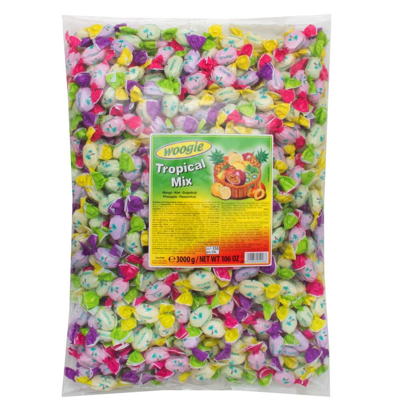 Woogie Tropical Mix 3kg | Godis | Gottegrisen
