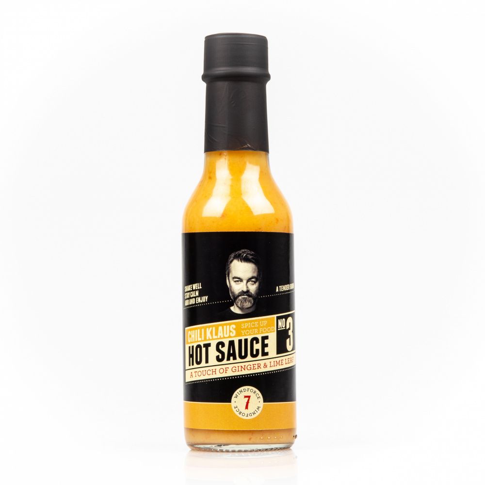 Chili Klaus Hot Sauce No. 3 - Ginger & Lime Leaf 147ml