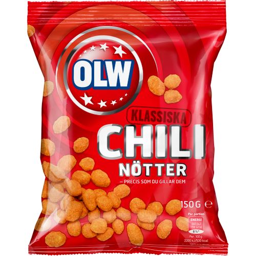 Läs mer om OLW Chilinötter 150g