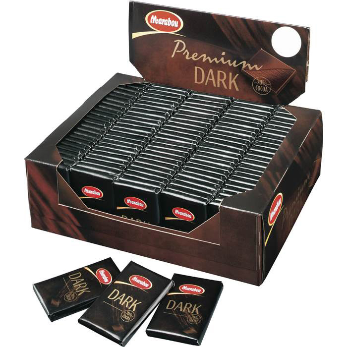 Läs mer om Marabou Premium Dark 70% 120x10g