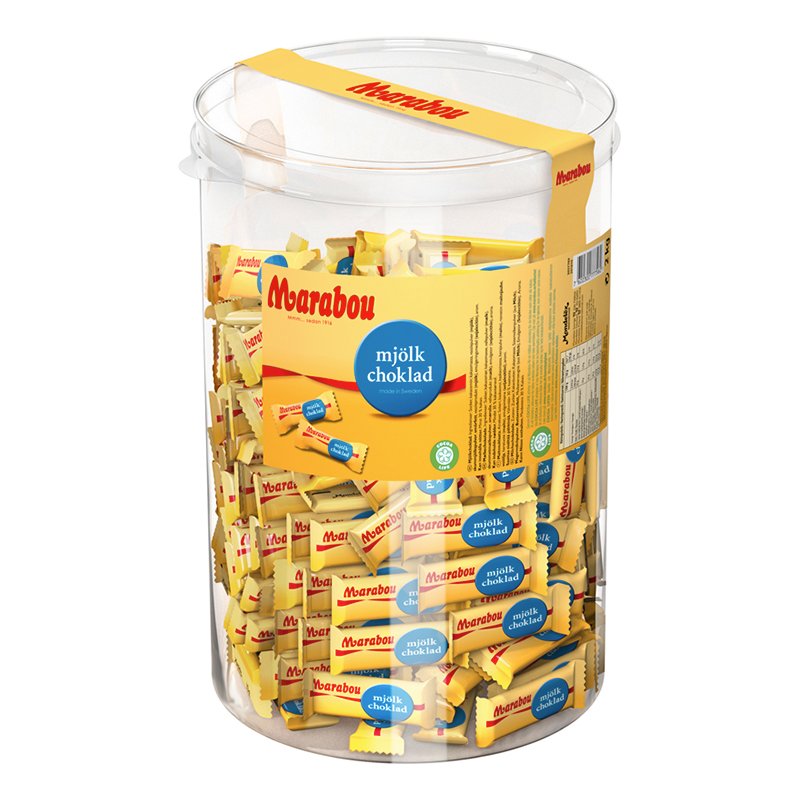 Marabou Mjölkchoklad Godiscylinder 2kg