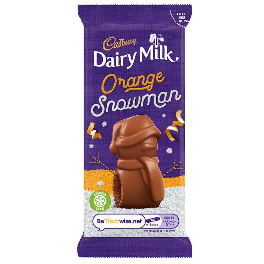 Cadbury Orange Snowman 30g