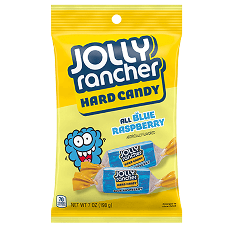 Läs mer om Jolly Rancher Hard Candy - Blue Raspberry 198g