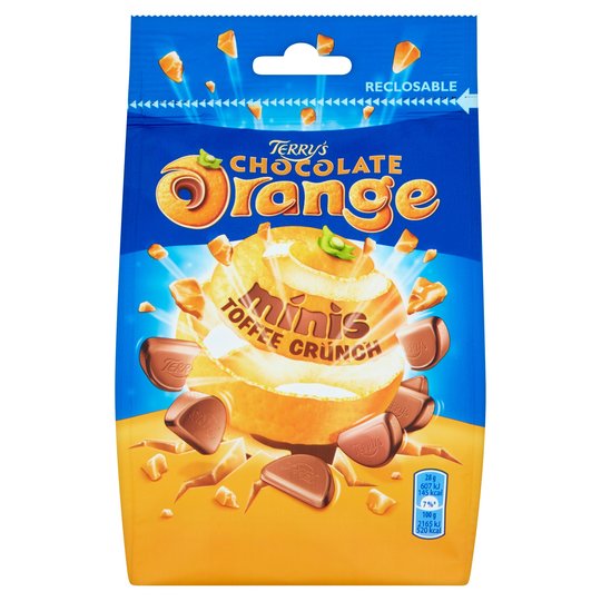 Bild av Terrys Chocolate Orange Minis Toffee 125g