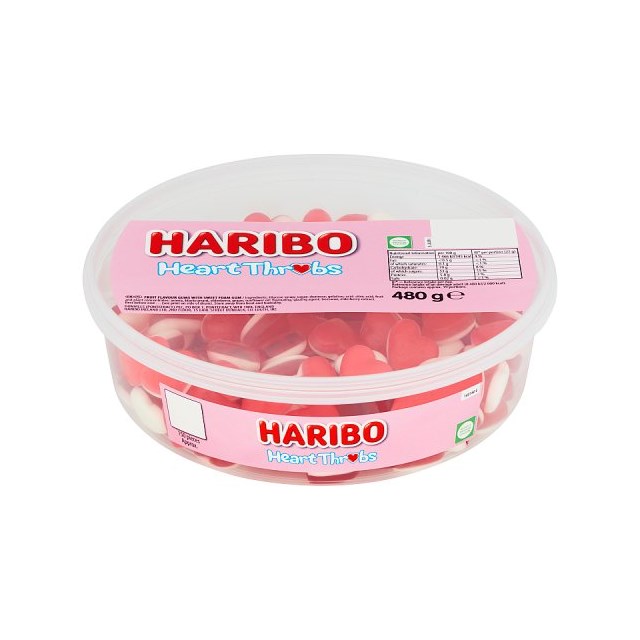 Haribo Heart Throbs 870g