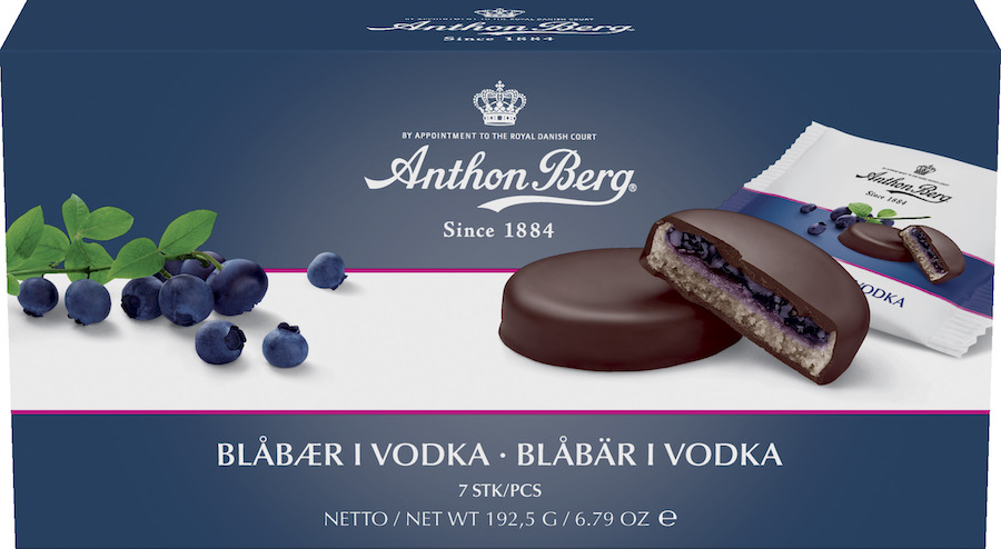 Anthon Berg Blåbär i Vodka 192g