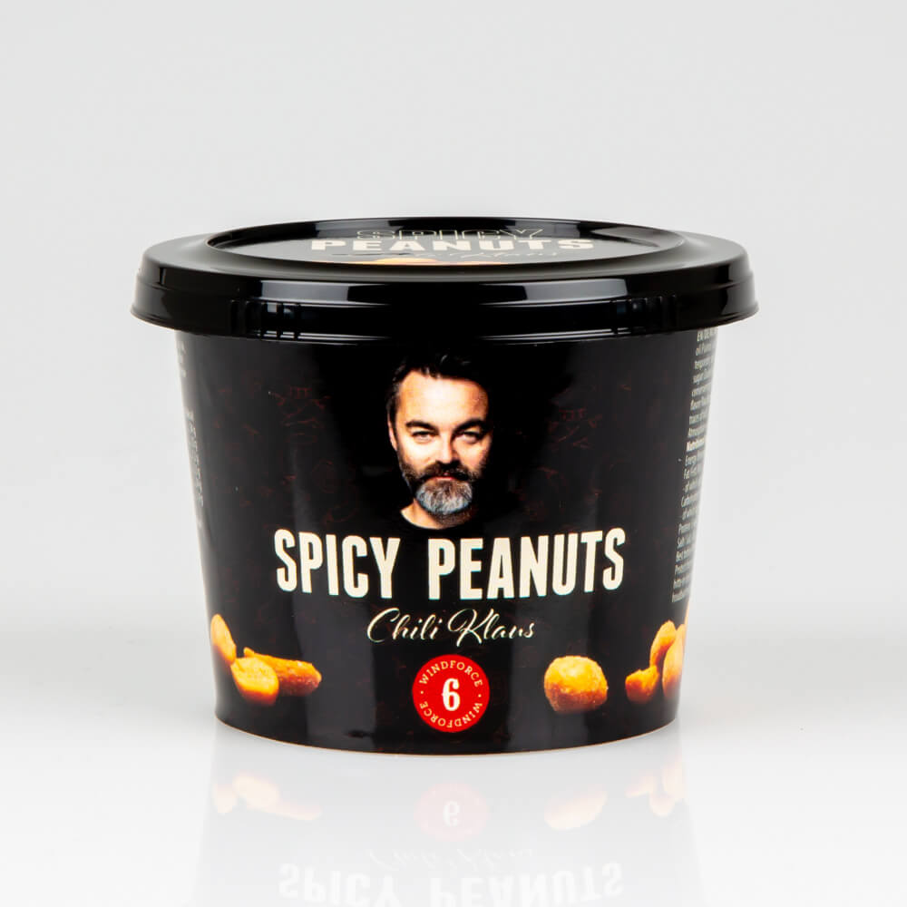 Läs mer om Chili Klaus Spicy Peanuts Wind Force 6 140g